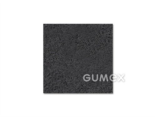 ELASTON-ELTEC FS 700, 3mm, 90x90mm, Dichte 700kg/m3, elastisch, recyceltes Gummi, schwarz, 